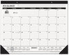 A Picture of product AAG-SK2400 AT-A-GLANCE® Ruled Desk Pad 22 x 17, White Sheets, Black Binding, Corners, 12-Month (Jan to Dec): 2025