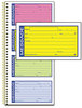 A Picture of product ABF-SC1153RB Adams® Wirebound Telephone Message Book,  Two-Part Carbonless, 200 Forms