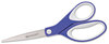 A Picture of product ACM-15588 Westcott® KleenEarth® Soft Handle Scissors,  8" Long, Black/Gray