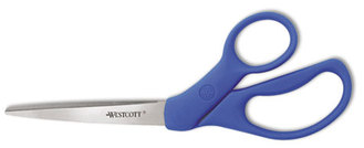 Westcott® Preferred™ Line Stainless Steel Scissors,  8" Bent, Blue