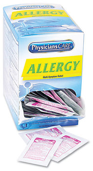 PhysiciansCare® Allergy Tablets,  Two-Pack, 50 Packs/Box