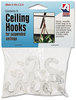 A Picture of product ADM-1900993241 Adams Manufacturing Ceiling Hook,  5/16 x 3/4 x 1 3/8, 6/Pack