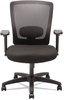 A Picture of product ALE-NV42B14 Alera® Envy Series Mesh Mid-Back Swivel/Tilt Chair Supports Up to 250 lb, 16.88" 21.5" Seat Height, Black