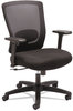 A Picture of product ALE-NV42B14 Alera® Envy Series Mesh Mid-Back Swivel/Tilt Chair Supports Up to 250 lb, 16.88" 21.5" Seat Height, Black