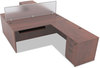 A Picture of product ALE-VA312812MC Alera® Valencia Series Underdesk Keyboard/Mouse Shelf,  28w x 12d, Medium Cherry