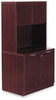 A Picture of product ALE-VA613622MY Alera® Valencia™ Series Storage Cabinet 34.13w x 22.78d 29.5h, Mahogany