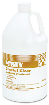 Misty® Crystal Clear Dust Mop Treatment,  Attracts Dirt, Non-Oily, Grapefruit Scent, 1gal, 4/Carton