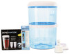 A Picture of product AVA-ZJ003IS Avanti ZeroWater Water Filtering Bottle Kit,  5 gal, Clear/White/Blue