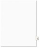 A Picture of product AVE-01022 Avery® Preprinted Style Legal Dividers Exhibit Side Tab Index 10-Tab, 22, 11 x 8.5, White, 25/Pack, (1022)