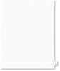 A Picture of product AVE-01075 Avery® Preprinted Style Legal Dividers Exhibit Side Tab Index 10-Tab, 75, 11 x 8.5, White, 25/Pack, (1075)