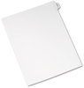 A Picture of product AVE-01381 Avery® Legal Index Divider, Exhibit Alpha Letter, Avery® Style,  Exhibit K, Letter, White, 25/Pack