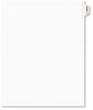 A Picture of product AVE-01381 Avery® Legal Index Divider, Exhibit Alpha Letter, Avery® Style,  Exhibit K, Letter, White, 25/Pack