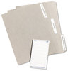 A Picture of product AVE-05202 Avery® Printable 4" x 6" - Permanent File Folder Labels 0.69 3.44, White, 7/Sheet, 36 Sheets/Pack, (5202)