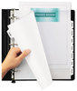 A Picture of product AVE-11441 Avery® Print & Apply Index Maker® Clear Label Dividers with Easy Printable Strip and White Tabs Extra Wide 8-Tab, 11.25 x 9.25, 5 Sets