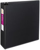 A Picture of product AVE-27201 Avery® Durable Non-View Binder with DuraHinge® and Slant Rings 3 1" Capacity, 11 x 8.5, Red