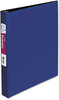 A Picture of product AVE-27553 Avery® Durable Non-View Binder with DuraHinge® and Slant Rings 3 2" Capacity, 11 x 8.5, Green