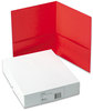 A Picture of product AVE-47989 Avery® Two-Pocket Folder 40-Sheet Capacity, 11 x 8.5, Red, 25/Box