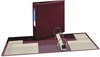 A Picture of product AVE-79363 Avery® Heavy-Duty Non-View Binder with DuraHinge® and One Touch EZD® Rings Locking 3 3" Capacity, 11 x 8.5, Maroon