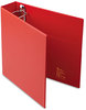 A Picture of product AVE-79582 Avery® Heavy-Duty Non-View Binder with DuraHinge® and One Touch EZD® Rings 3 2" Capacity, 11 x 8.5, Red