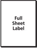 A Picture of product AVE-8665 Avery® Matte Clear Shipping Labels Inkjet Printers, 8.5 x 11, 25/Pack