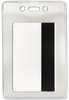 A Picture of product AVT-75412 Advantus® Security ID Badge Holders,  Horizontal, 3 1/2w x 2 1/2h, Clear, 50/Box