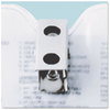 A Picture of product AVT-75456 Advantus® ID Badge Holders with Clip,  Horizontal, 4w x 3h, Clear, 50/Pack