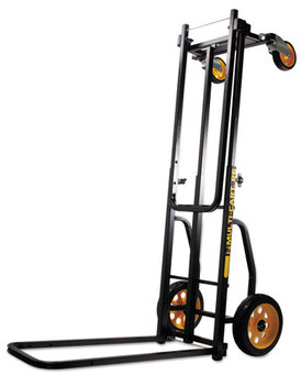 Advantus® Multi-Cart® 8-in-1 Cart,  500lb Capacity, 32 1/2 x 17 1/2 x 42 1/2, Black