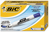 A Picture of product BIC-DEC11BE BIC® Great Erase® Bold Tank-Style Dry Erase Marker,  Chisel Tip, Blue, Dozen