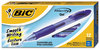 A Picture of product BIC-RLC11BE BIC® Gelocity® Retractable Gel Roller Ball Pen,  Blue Ink, .7mm, Medium, Dozen