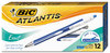 A Picture of product BIC-VCGN11BE BIC® Atlantis® Exact Retractable Ballpoint Pen,  Blue Ink, .7mm, Fine, Dozen