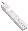 A Picture of product BLK-BE10600004 Belkin® Home/Office Surge Protector,  6 Outlets, 4 ft Cord, 720 Joules, White
