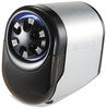 A Picture of product BOS-EPS11HC Bostitch® QuietSharp™ Glow Classroom Electric Pencil Sharpener,  Silver/Black