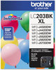 A Picture of product BRT-LC203BK Brother LC2033PKS-LC205Y Ink LC203BK Innobella High-Yield 550 Page-Yield, Black