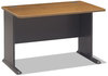 A Picture of product BSH-WC57448 Bush® Series A Workstation Desk,  Natural Cherry