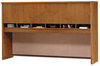 A Picture of product BSH-WC72477A1 Bush® Series C Collection Four-Door Hutch,  Box 1 of 2, Natural Cherry