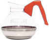 A Picture of product BUN-6101 BUNN® 12-Cup Easy Pour Decanter for BUNN Coffee Makers,  Orange Handle