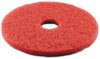A Picture of product BWK-4014RED Boardwalk® Buffing Floor Pads. 14 in. Red. 5/case.