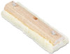 A Picture of product BWK-4416 Boardwalk® Lambswool Mop Head, Finish Applicator. 16 in. White.