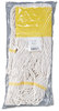 A Picture of product BWK-501WH Boardwalk® Super Loop Wet Mop Head,  Super Loop Head, Cotton/Synthetic Fiber, Small, White, 12/Case