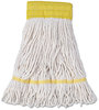 A Picture of product BWK-501WH Boardwalk® Super Loop Wet Mop Head,  Super Loop Head, Cotton/Synthetic Fiber, Small, White, 12/Case