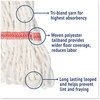 A Picture of product BWK-503WH Boardwalk® Super Loop Wet Mop Head,  Cotton/Synthetic, Large Size, White, 12/Carton