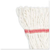 A Picture of product BWK-503WH Boardwalk® Super Loop Wet Mop Head,  Cotton/Synthetic, Large Size, White, 12/Carton