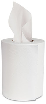 Boardwalk® Center-Pull Hand Towels,  2-Ply, Perforated, 7 7/8" x 10", 360/Roll, 6 Rolls/Ctn