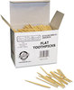A Picture of product CKC-369001 Chenille Kraft® Flat Wood Toothpicks,  Wood, Natural, 2500/Pack