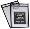 A Picture of product CLI-46058 C-Line® Stitched Shop Ticket Holders,  Stitched, Both Sides Clear, 25", 5 x 8, 25/BX