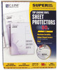 A Picture of product CLI-61013 C-Line® Vinyl Sheet Protector,  Clear, 2", 11 x 8 1/2, 50/BX