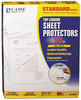 A Picture of product CLI-62038 C-Line® Polypropylene Sheet Protector,  Non-Glare, 2", 11 x 8 1/2, 50/BX