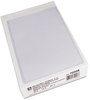 A Picture of product CLI-70058 C-Line® Self-Adhesive Poly Shop Ticket Holder,  Heavy, 25", 5 x 8, 50/BX