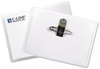 A Picture of product CLI-95743 C-Line® Name Badge Kits,  Top Load, 4 x 3, Clear, Combo Clip/Pin, 50/Box