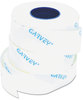 A Picture of product COS-090949 Garvey® Pricemarker Labels,  5/8 x 13/16, White, 1000/Roll, 3 Rolls/Box